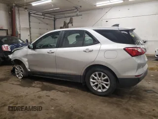 2021 Chevrolet Equinox LS with VIN 3GNAXHEV6MS149800, listed as a Copart auction lot 46214275 with 49,107 mi miles and Non Repairable. Bid and sale history available at DreamBid. Image 2.