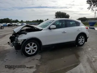 2010 Infiniti EX Journey with VIN JN1AJ0HR6AM752786, listed as a Copart auction lot 74788834 with 183,219 mi miles and Salvage Title. Bid and sale history available at carsss.com. Image 1.