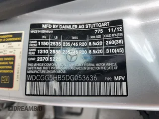 2013 Mercedes-Benz GLK 350 with VIN WDCGG5HB5DG053636, listed as a Copart auction lot 65253204 with 101,618 mi miles and Salvage Title. Bid and sale history available at DreamBid. Image 14.