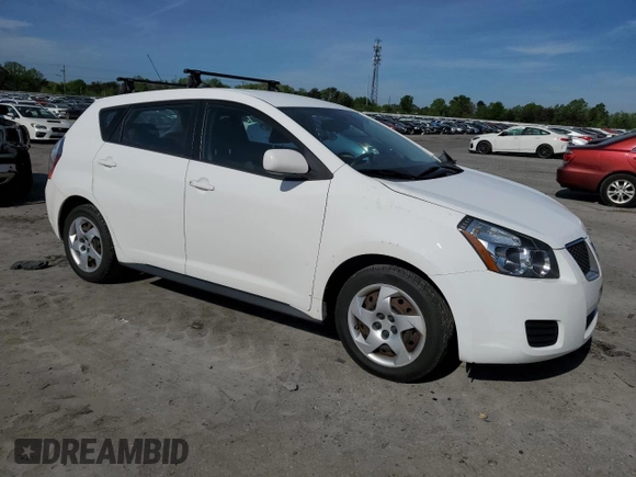 2009 Pontiac Vibe w/1SA with VIN 5Y2SP67869Z470089, listed as a Copart auction lot 53689185 with 222,582 mi miles and Clean Title. Bid and sale history available at carsss.com. Image 4.