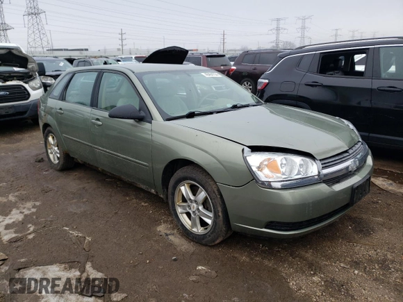 2005 Chevrolet Malibu Maxx LS z VIN 1G1ZT62845F122720, wystawiony jako Copart lot #65323024 z przebiegiem 211 690 mil mil oraz Nie do naprawy • Non repairable. Historia ofert i sprzedaży dostępna na DreamBid. Obrazek 4.