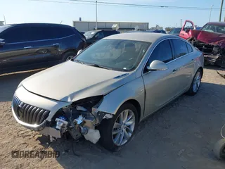 2014 Buick Regal with VIN 2G4GK5EX3E9219488, listed as a IAAI auction lot 41464076 with 110,728 mi miles. Bid and sale history available at carsss.com. Image 17.