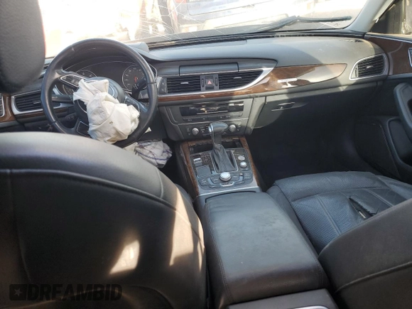 2015 Audi A6 Prestige with VIN WAUHGAFC4FN041391, listed as a Copart auction lot 45207025 with 126,724 mi miles and Salvage title. Bid and sale history available at DreamBid. Image 8.