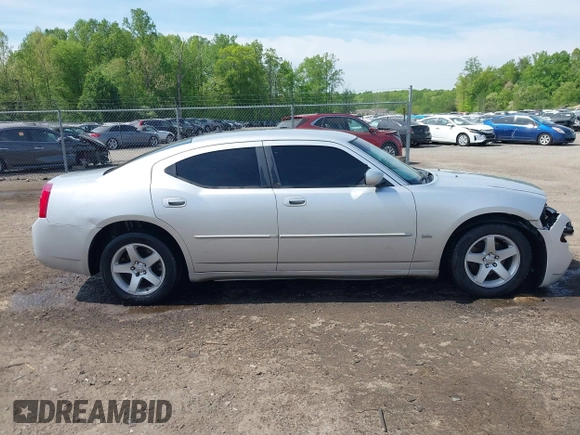 2010 Dodge Charger SXT with VIN 2B3CA3CV9AH311637, listed as a IAAI auction lot 42079657 with 187,683 mi miles. Bid and sale history available at carsss.com. Image 14.