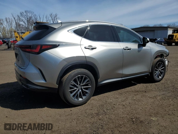 2022 Lexus NX 350 Premium z VIN 2T2GGCEZ2NC011383, wystawiony jako Copart lot #53734505 z przebiegiem 41 135 mil mil oraz Szkoda całkowita • Salvage title. Historia ofert i sprzedaży dostępna na DreamBid. Obrazek 3.