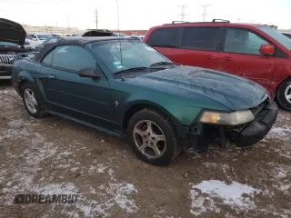 2002 Ford Mustang Deluxe с VIN 1FAFP44432F214108, выставлен на аукционе Copart как лот 42328465 с пробегом 153 154 миль миль и Списание • Salvage title. История ставок и продаж доступна на DreamBid. Изображение 4.