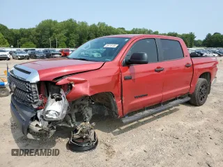 2021 Toyota Tundra SR5 with VIN 5TFEY5F1XMX275352, listed as a Copart auction lot 59419155 with 91,759 mi miles and Salvage title. Bid and sale history available at DreamBid. Image 1.