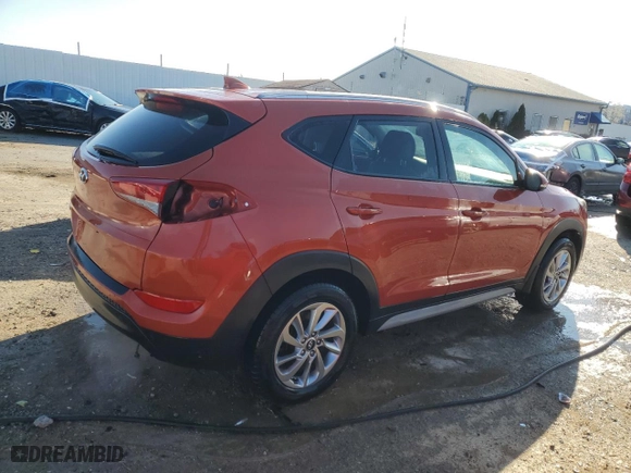2017 Hyundai Tucson SE Plus with VIN KM8J33A46HU421039, listed as a Copart auction lot 48953705 with 125,365 mi miles and Salvage Title. Bid and sale history available at carsss.com. Image 3.
