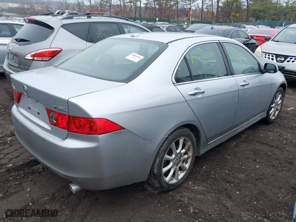 2008 Acura TSX with VIN JH4CL968X8C001624, listed as a IAAI auction lot 41851826 with 999,999 mi miles. Bid and sale history available at carsss.com. Image 4.