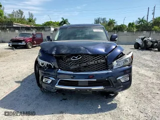 2016 Infiniti QX80 with VIN JN8AZ2ND2G9800679, listed as a Copart auction lot 47285425 with 115,713 mi miles and Salvage Title. Bid and sale history available at carsss.com. Image 14.