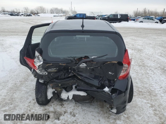 2018 Nissan Note SV with VIN 3N1CE2CP3JL358235, listed as a Copart auction lot 46258805 with 74,797 mi miles and Non Repairable. Bid and sale history available at DreamBid. Image 6.