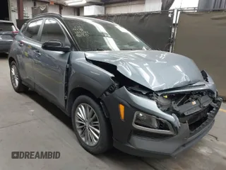 2020 Hyundai Kona SEL with VIN KM8K22AA5LU440441, listed as a IAAI auction lot 41664745 with 99,986 mi miles. Bid and sale history available at carsss.com. Image 1.