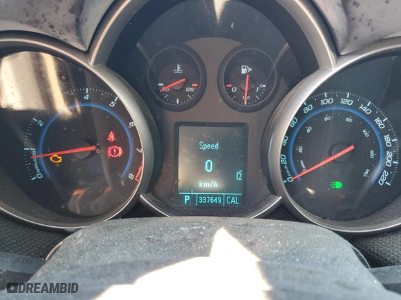 2011 Chevrolet Cruze LT w/1LT with VIN 1G1PF5S9XB7278493, listed as a Copart auction lot 49434535 with 337,649 mi miles and Clean Title. Bid and sale history available at carsss.com. Image 9.