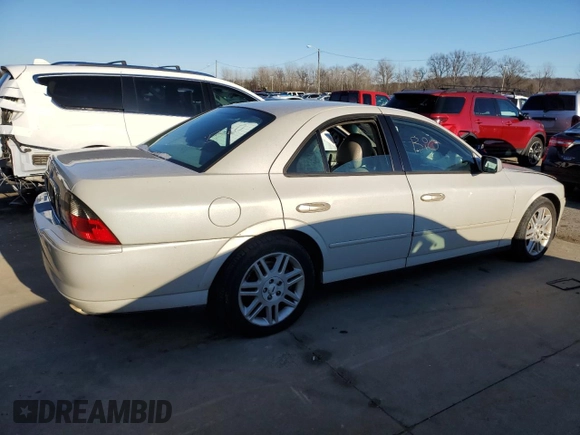 2004 Lincoln LS w/Sport Pkg with VIN 1LNHM87A14Y686363, listed as a Copart auction lot 89171485 with 0 mi miles and Salvage Title. Bid and sale history available at carsss.com. Image 3.