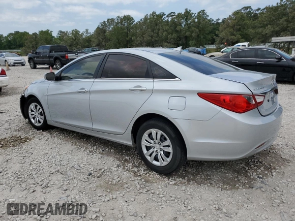 2012 Hyundai Sonata GLS with VIN 5NPEB4ACXCH452187, listed as a Copart auction lot 53274065 with 38,715 mi miles and Salvage Title. Bid and sale history available at carsss.com. Image 2.