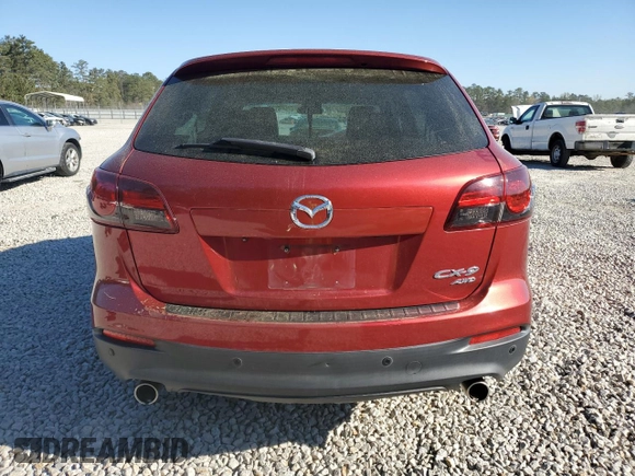 2014 Mazda CX-9 Touring with VIN JM3TB3CA2E0445013, listed as a Copart auction lot 50693345 with 111,117 mi miles and Salvage Title. Bid and sale history available at carsss.com. Image 6.