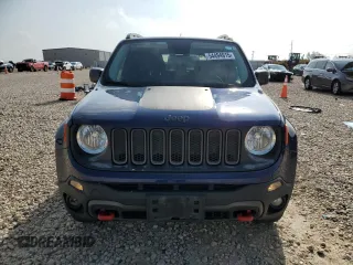 2017 Jeep Renegade Trailhawk z VIN ZACCJBCB0HPE70540, wystawiony jako Copart lot #54494915 z przebiegiem 74 534 mil mil oraz Czysty tytuł • Clean title. Historia ofert i sprzedaży dostępna na DreamBid. Obrazek 5.