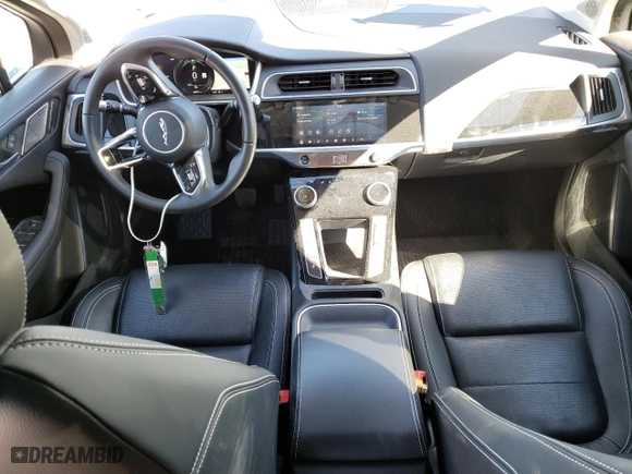 2020 Jaguar I-PACE SE with VIN SADHC2S14L1F79060, listed as a Copart auction lot 43287464 with 25,775 mi miles. Bid and sale history available at carsss.com. Image 8.