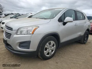 2016 Chevrolet Trax LS with VIN KL7CJKSB7GB650427, listed as a Copart auction lot 52635515 with 55,098 mi miles and Salvage Title. Bid and sale history available at carsss.com. Image 1.