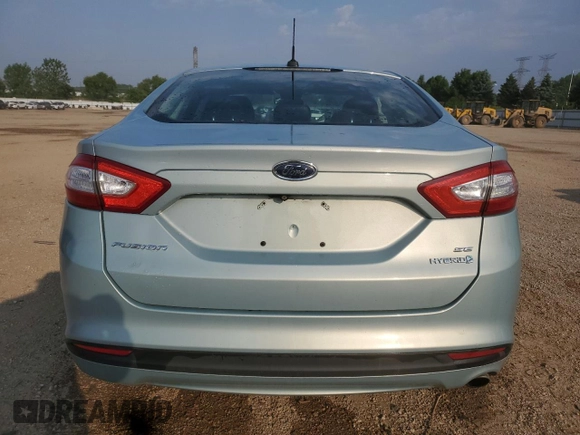 2014 Ford Fusion SE Hybrid with VIN 3FA6P0LU4ER106386, listed as a Copart auction lot 59627565 with 105,855 mi miles and Salvage title. Bid and sale history available at DreamBid. Image 6.