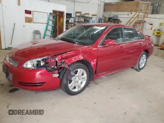 2013 Chevrolet Impala LT with VIN 2G1WB5E35D1152590, listed as a Copart auction lot 52171305 with 96,781 mi miles and Salvage Title. Bid and sale history available at DreamBid. Image 1.