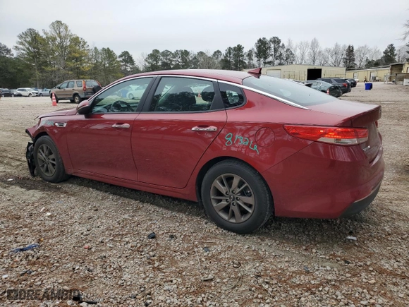 2017 Kia Optima LX 1.6T with VIN 5XXGT4L16HG148679, listed as a Copart auction lot 41562745 with 98,039 mi miles and Salvage Title. Bid and sale history available at carsss.com. Image 2.