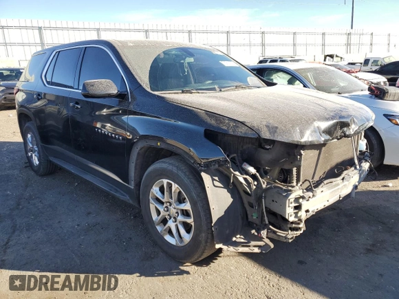 2018 Chevrolet Traverse LS with VIN 1GNEVFKW2JJ253383, listed as a Copart auction lot 72911683 with 125,589 mi miles. Bid and sale history available at carsss.com. Image 4.