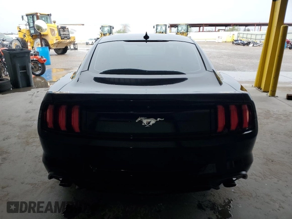 2022 Ford Mustang EcoBoost with VIN 1FA6P8TH6N5146344, listed as a Copart auction lot 65912945 with 19,722 mi miles and Salvage title. Bid and sale history available at DreamBid. Image 6.