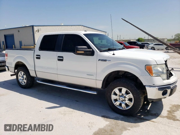 2012 Ford F-150 XL with VIN 1FTFW1CT0CKE05742, listed as a Copart auction lot 52768555 with 152,210 mi miles and Salvage Title. Bid and sale history available at carsss.com. Image 4.