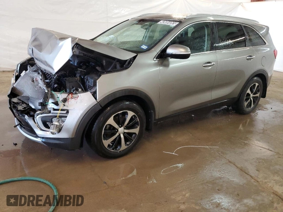 2017 Kia Sorento EX V6 with VIN 5XYPH4A58HG291295, listed as a Copart auction lot 43684065 with 109,559 mi miles and Clean Title. Bid and sale history available at carsss.com. Image 1.