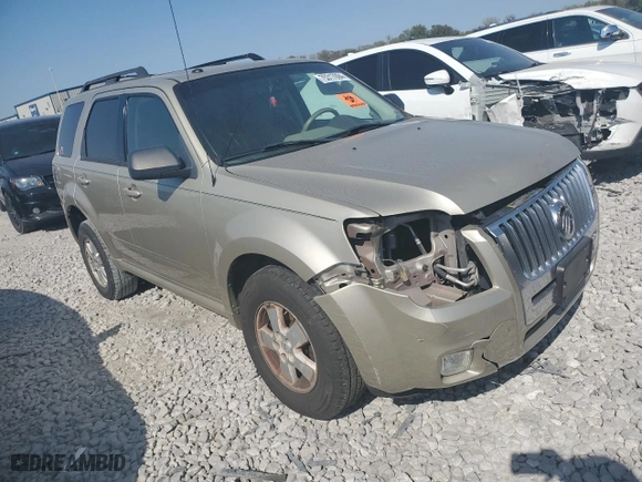 2010 Mercury Mariner with VIN 4M2CN8B77AKJ08932, listed as a Copart auction lot 75317094 with 0 mi miles and Salvage Title. Bid and sale history available at carsss.com. Image 4.