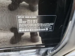 2021 BMW M8 z VIN WBSGV0C05MCF85718, wystawiony jako Copart lot #64518093 z przebiegiem 26 398 mil mil oraz . Historia ofert i sprzedaży dostępna na DreamBid. Obrazek 12.