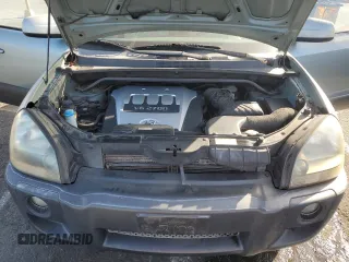 2005 Hyundai Tucson GLS with VIN KM8JN12D95U093916, listed as a Copart auction lot 76326214 with 159,295 mi miles and Salvage Title. Bid and sale history available at carsss.com. Image 14.