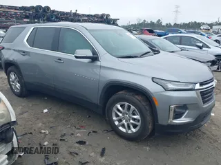 2024 Chevrolet Traverse LS with VIN 1GNESTKWXRJ139392, listed as a IAAI auction lot 41560307 with 14,700 mi miles and . Bid and sale history available at DreamBid. Image 1.