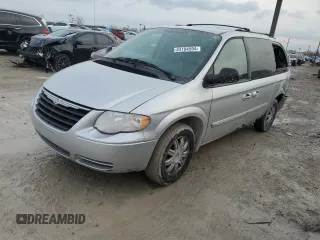 2007 Chrysler Town & Country LWB Touring with VIN 2A4GP54L67R156453, listed as a Copart auction lot 84104594 with 153,188 mi miles and Salvage Title. Bid and sale history available at carsss.com. Image 1.