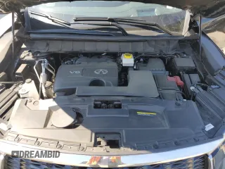 2023 Infiniti QX60 Autograph with VIN 5N1DL1HT1PC353994, listed as a Copart auction lot 46804205 with 22,876 mi miles and Salvage title. Bid and sale history available at DreamBid. Image 12.