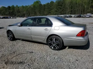 2001 Lexus LS 430 with VIN JTHBN30F810046417, listed as a Copart auction lot 52645575 with 213,865 mi miles and Salvage Title. Bid and sale history available at carsss.com. Image 2.