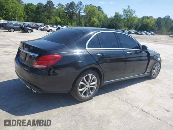 2015 Mercedes-Benz C 300 z VIN 55SWF4JB8FU050489, wystawiony jako Copart lot #52278415 z przebiegiem 125 671 mil mil oraz Szkoda całkowita • Salvage title. Historia ofert i sprzedaży dostępna na DreamBid. Obrazek 3.
