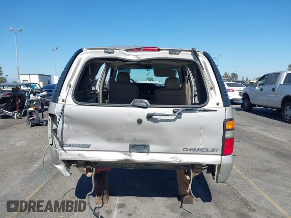 2005 Chevrolet Tahoe LS with VIN 1GNEC13V75R259203, listed as a IAAI auction lot 42714903 with 175,131 mi miles and . Bid and sale history available at DreamBid. Image 16.