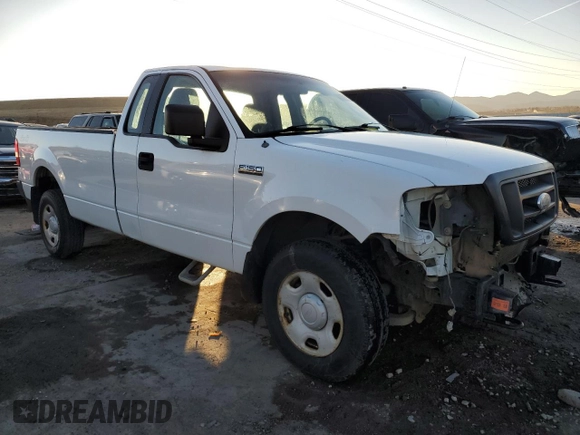 2006 Ford F-150 XL with VIN 1FTRF14W06NB33380, listed as a Copart auction lot 46716815 with 73,037 mi miles and Salvage Title. Bid and sale history available at carsss.com. Image 4.