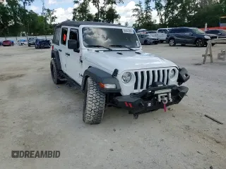 2023 Jeep Wrangler Sport с VIN 1C4HJXDGXPW596127, выставлен на аукционе Copart как лот 56645205 с пробегом 64 257 миль миль и Списание • Salvage title. История ставок и продаж доступна на DreamBid. Изображение 13.