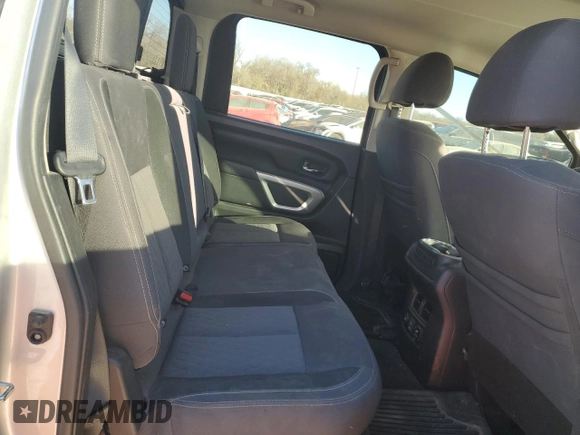 2020 Nissan Titan Platinum Reserve with VIN 1N6AA1EFXLN511854, listed as a Copart auction lot 83450044 with 75,894 mi miles and Salvage title. Bid and sale history available at DreamBid. Image 11.