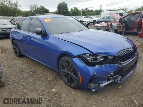 2024 BMW 3 Series 330i xDrive with VIN 3MW89FF07R8D89688, listed as a Copart auction lot 69368824 with 0 mi miles and Salvage Title. Bid and sale history available at carsss.com. Image 4.