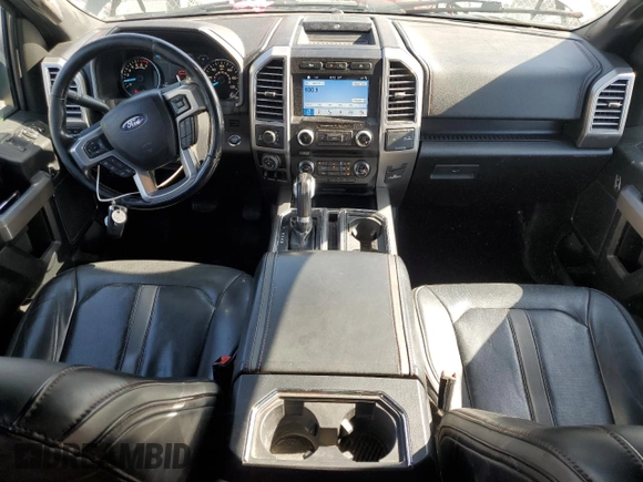 2018 Ford F-150 XL with VIN 1FTEW1EG1JFA53305, listed as a Copart auction lot 55466995 with 213,217 mi miles and Clean Title. Bid and sale history available at carsss.com. Image 8.