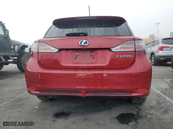 2013 Lexus CT 200h Hybrid with VIN JTHKD5BH7D2134493, listed as a Copart auction lot 46883085 with 200691 miles and Salvage Title. Bid and sale history available at carsss.com. Image 6.