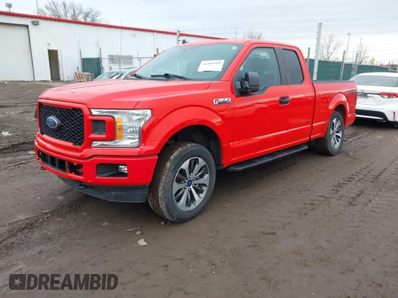 2020 Ford F-150 XL with VIN 1FTEX1EP0LFC31673, listed as a IAAI auction lot 41509569 with 55,048 mi miles. Bid and sale history available at carsss.com. Image 17.