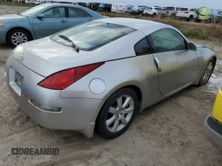 2003 Nissan 350Z with VIN JN1AZ34D53T119693, listed as a Copart auction lot 74850044 with Not Provided miles and Salvage Title. Bid and sale history available at carsss.com. Image 3.