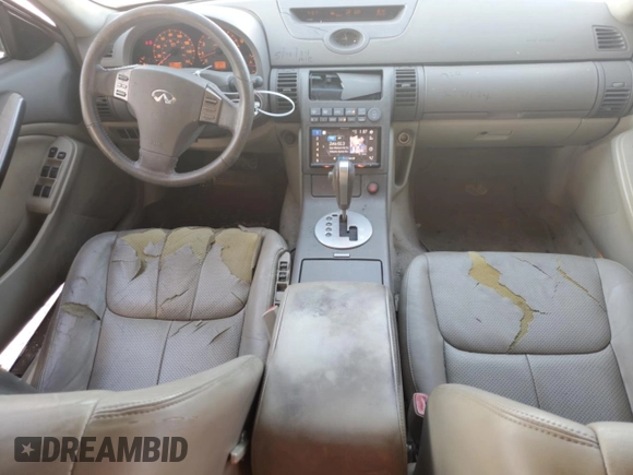 2003 Infiniti G35 w/Leather with VIN JNKCV51E53M317323, listed as a Copart auction lot 44179645 with 192,228 mi miles and Salvage Title. Bid and sale history available at carsss.com. Image 8.