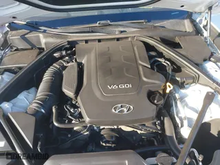2015 Hyundai Genesis 3.8L with VIN KMHGN4JE7FU023547, listed as a IAAI auction lot 41457666 with 158,255 mi miles. Bid and sale history available at carsss.com. Image 10.