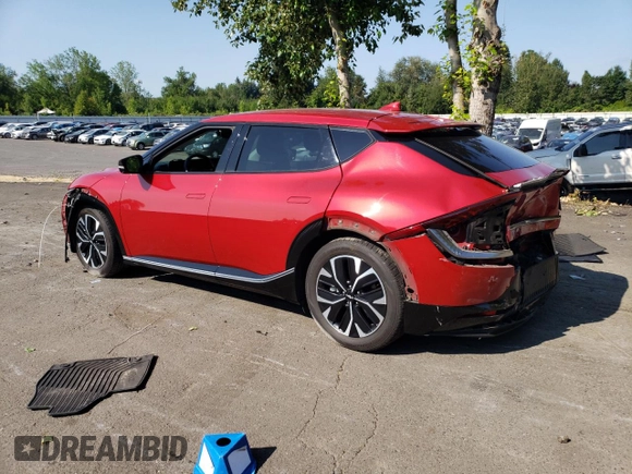 2022 Kia EV6 Wind with VIN KNDC3DLC6N5053247, listed as a Copart auction lot 64905964 with 118,575 mi miles and Salvage Title. Bid and sale history available at carsss.com. Image 2.